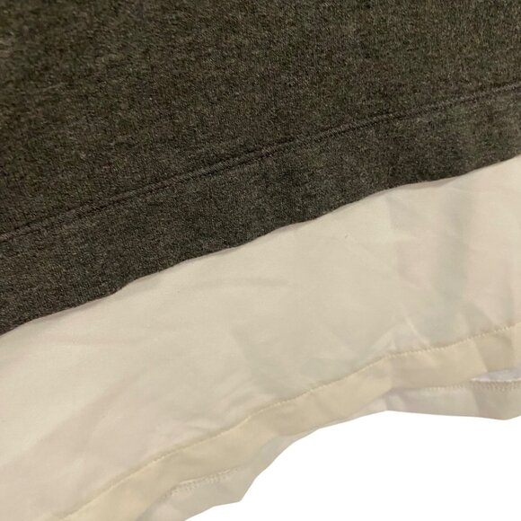 CALIA by Carrie Underwood Effortless Mixed Media Dark Heather Grey Hoodie Size L - Picture 2 of 7